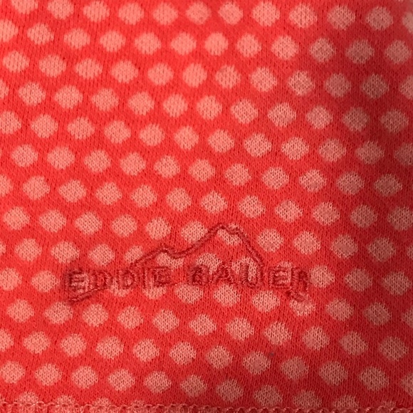 Eddie Bauer Polka Dot 1/4 Zip Long Sleeve Knit. Si - Picture 8 of 12